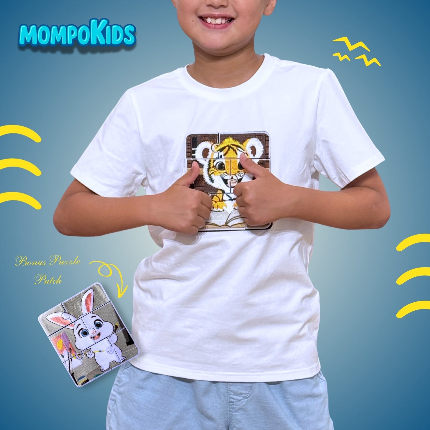 T-Shirt Puzzle Up Tiger&Bunny