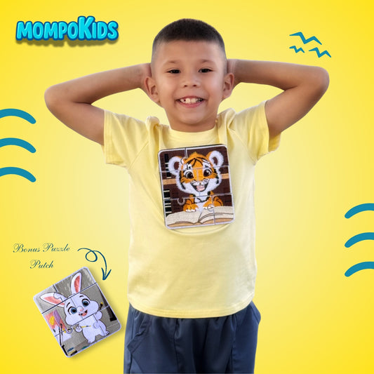 T-Shirt Puzzle Up Tiger&Bunny