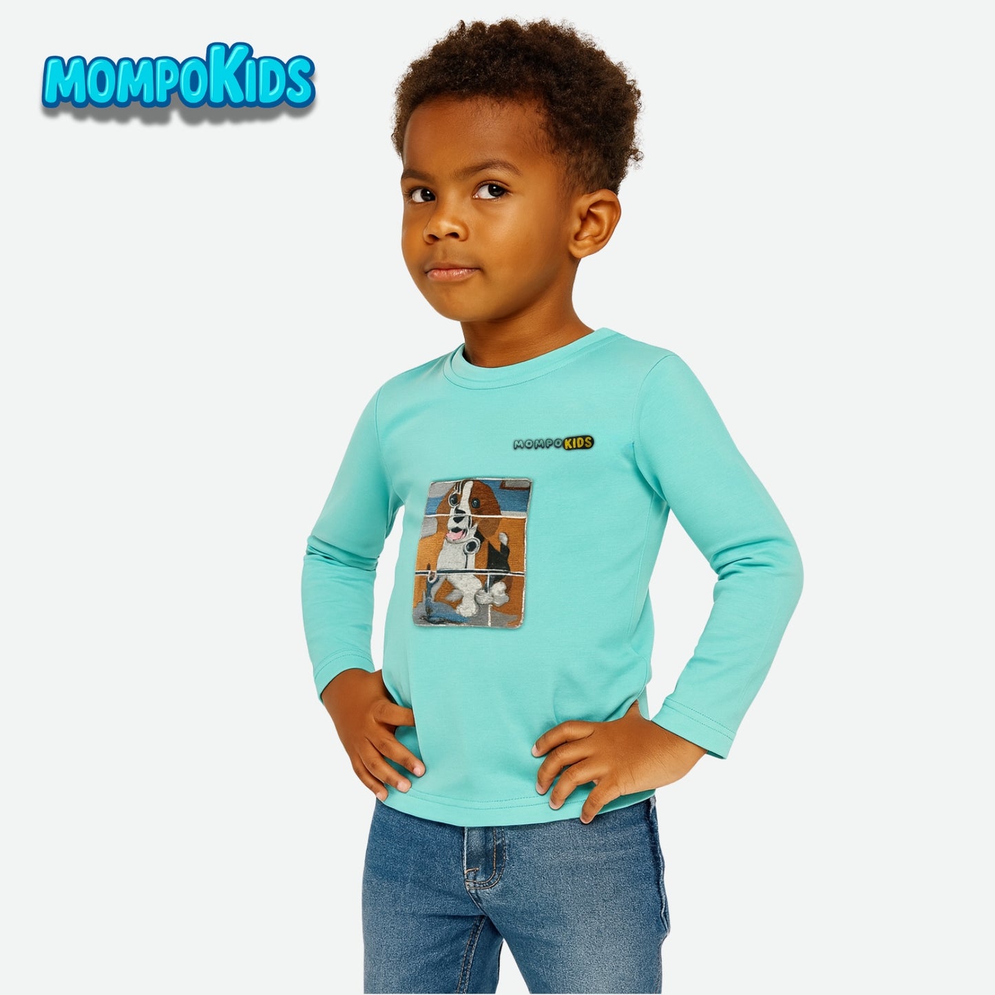 Long sleeve Shirt Puzzle Up Dog&Cat