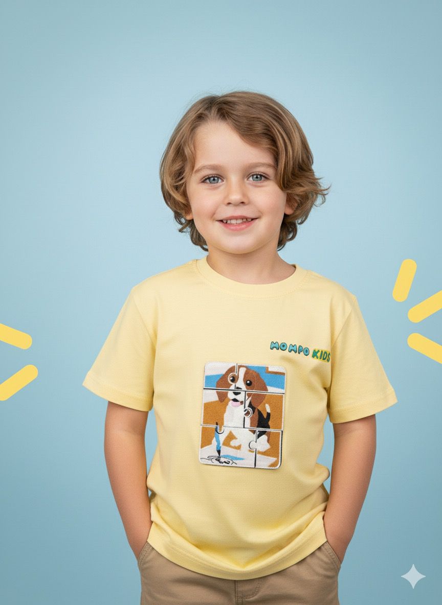 T-Shirt Puzzle Up Dog&Cat