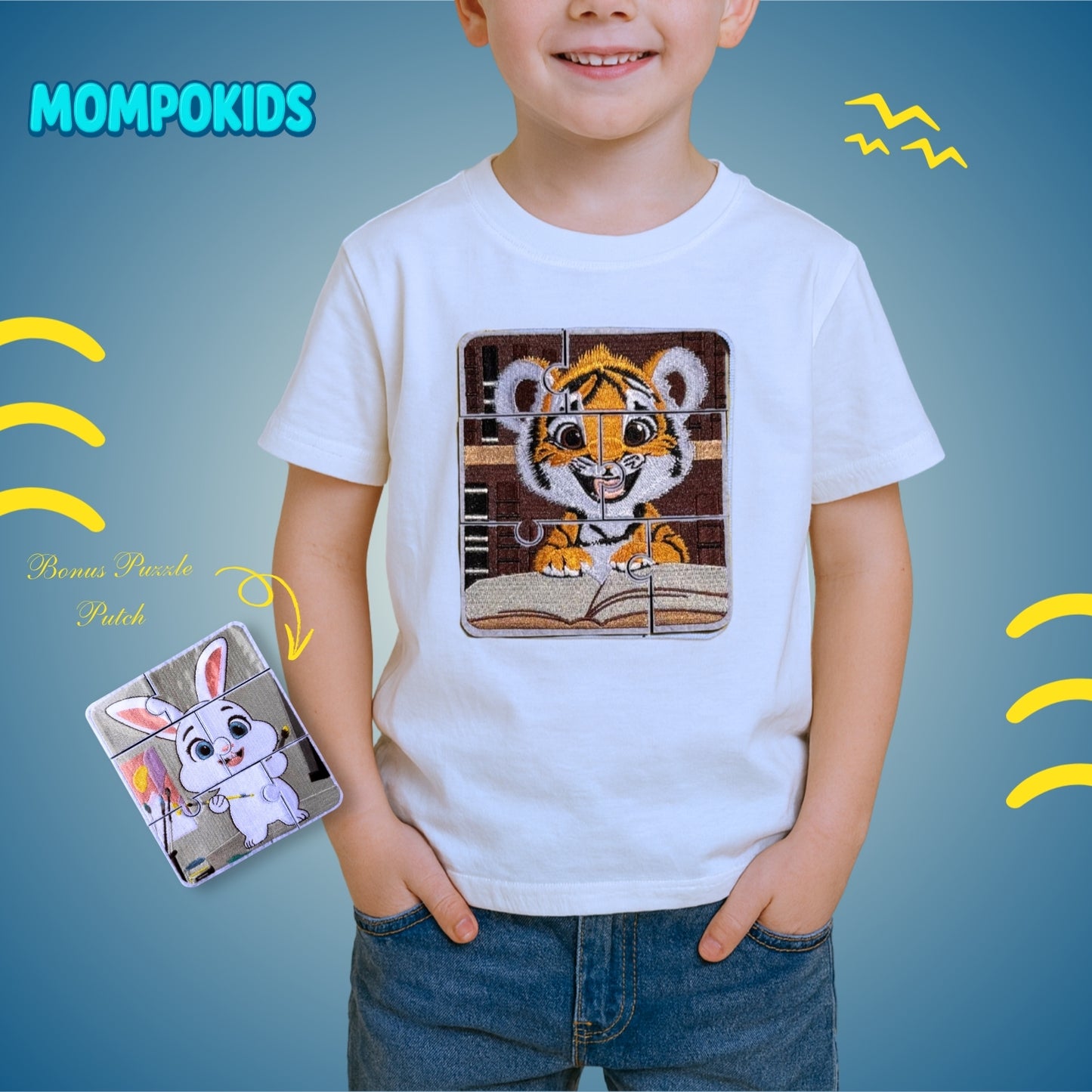 T-Shirt Puzzle Up Tiger&Bunny