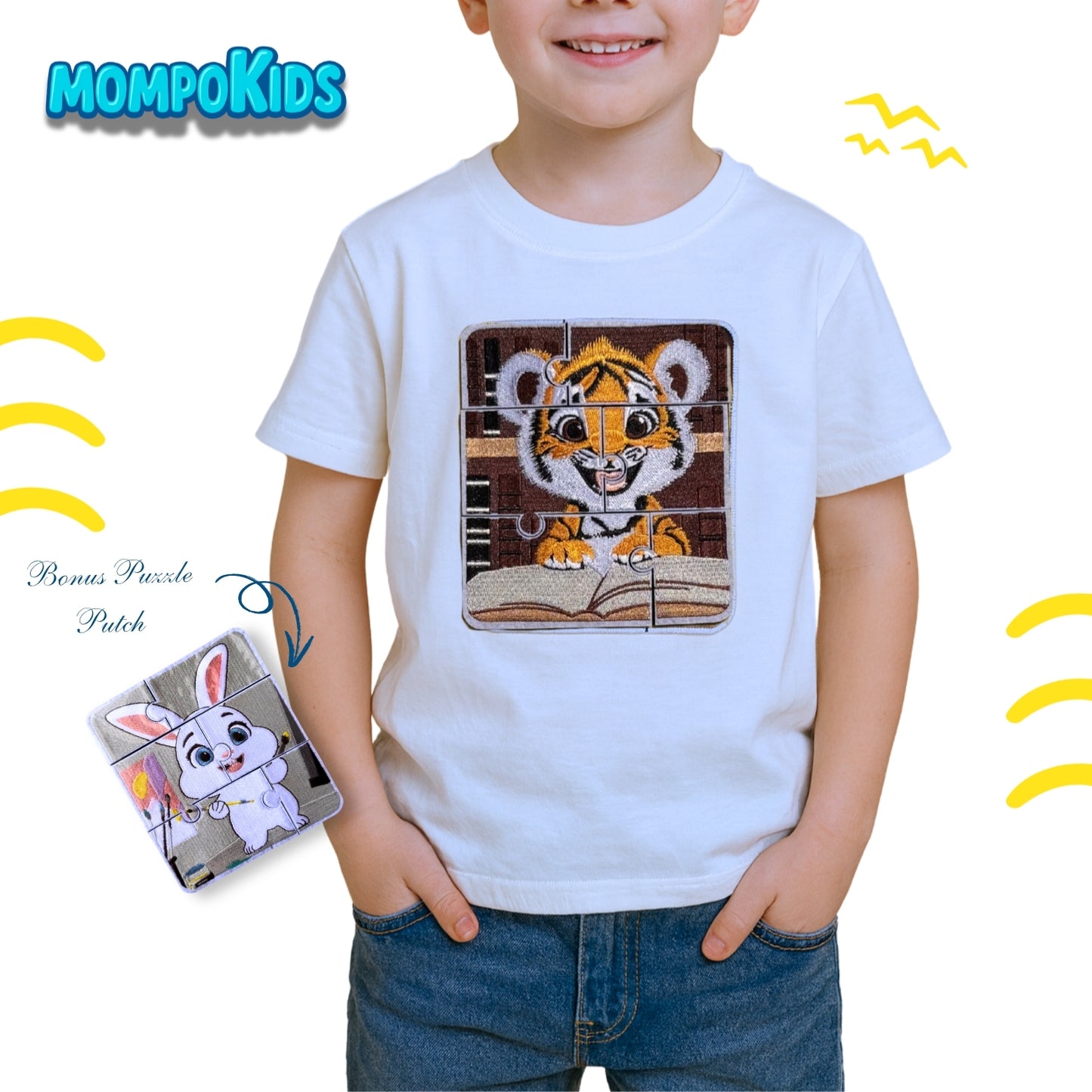 T-Shirt Puzzle Up Tiger&Bunny