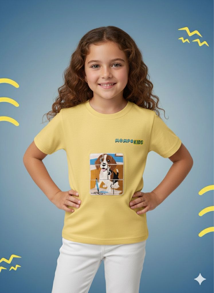 T-Shirt Puzzle Up Dog&Cat